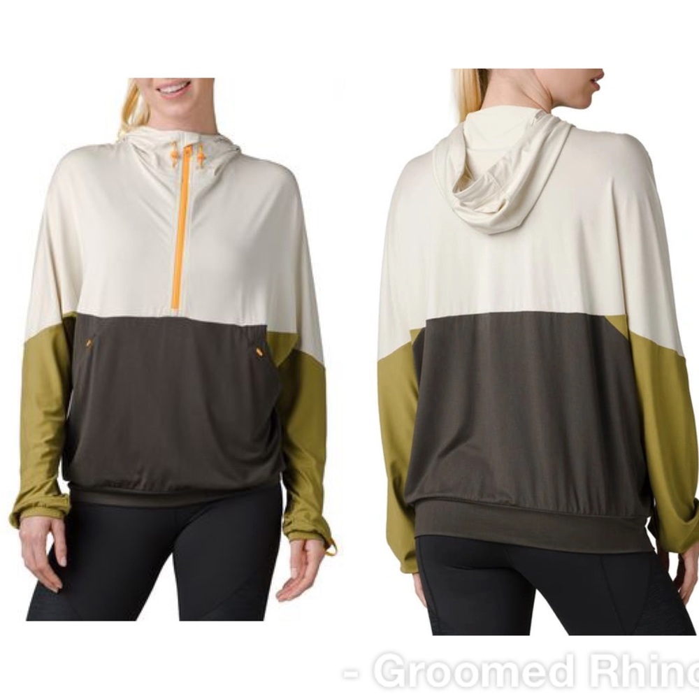 Sorel x PrAna Wandering Soul Anorak Color Block Hooded Jacket Size S